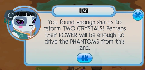 Finishing with two shards completed.