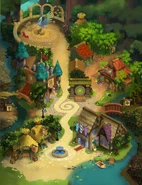 A Vila Jamaa durante o Teste Beta.