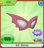Bat Glasses pink