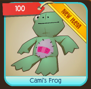 Cami's Frog