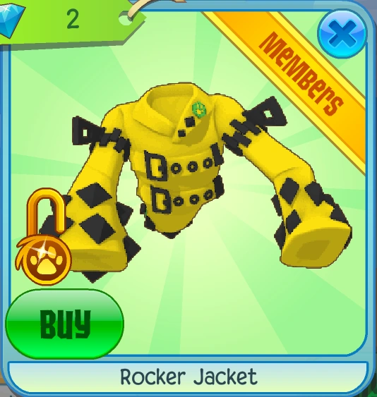 Rocker Jacket (2020) Animal Jam Classic Wiki Fandom