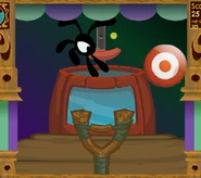 A Phantom dodging the ball