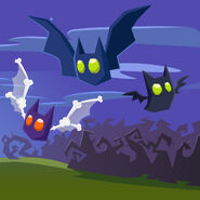 Official art of the Pet Bat in The Daily Explorer