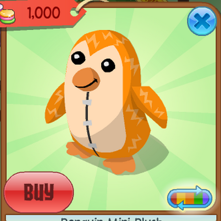 animal jam penguin plushie