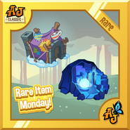 A Daily Explorer Rare Item Monday announcement featuring the Hot Cocoa Hut and Epic Wonders.