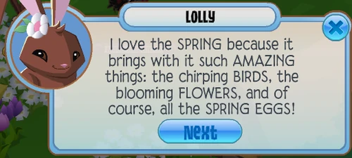 Lolly introduces the adventure