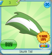 Skunk Tail green