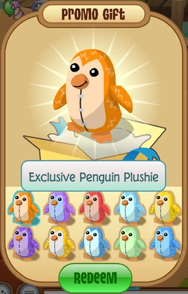 Exclusive penguin plushie 1