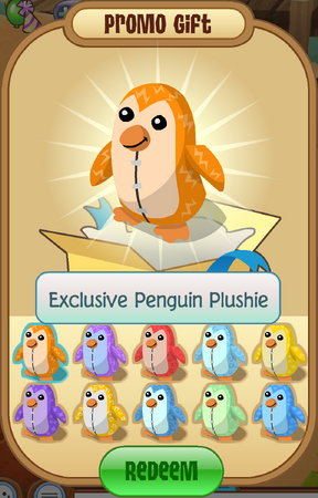 Exclusive Penguin Plushie Animal Jam Classic Wiki Fandom