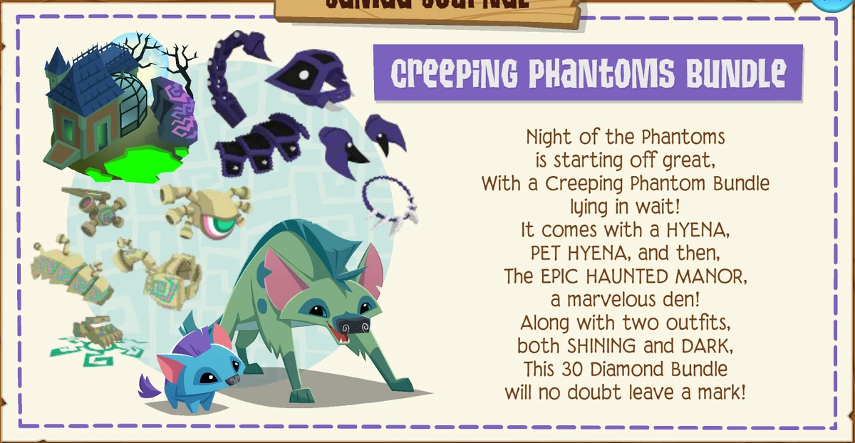 Creeping Phantoms Bundle Animal Jam Classic Wiki Fandom