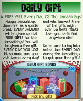 Jamaa-Journal Jamaalidays-Daily-Gift 2011