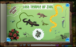 Journey Book (The Lost Temple of Zios) | Animal Jam Classic Wiki 