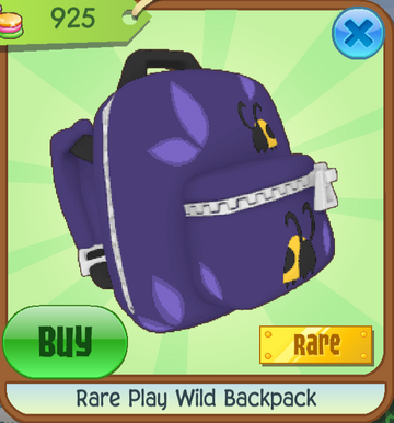 Pet Backpack, Animal Jam Classic Wiki