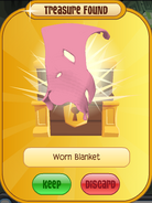 Phantom-Portal-Prize Top-Left Worn-Blanket Pink