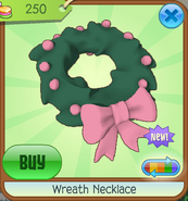 Wreath-Necklace Pink