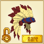 An example of the rare badge that was added to the item icon