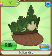 Shop Police-Hat Green
