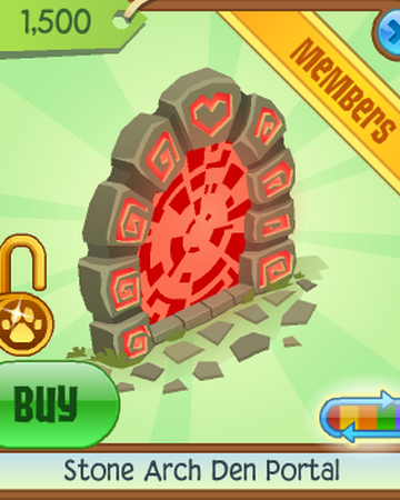 Stone Arch Den Portal Animal Jam Classic Wiki Fandom