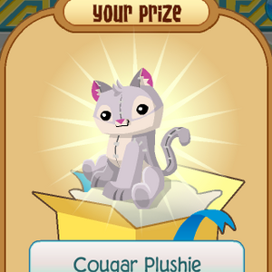 cougar plushie aj