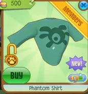 Phantom Shirt | Animal Jam Classic Wiki | Fandom