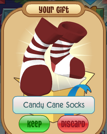 Candy Cane Socks Animal Jam Classic Wiki Fandom