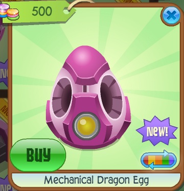 Mechanical Dragon Egg | Animal Jam Classic Wiki | Fandom