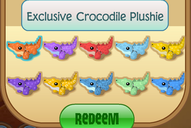 Animal jam crocodile plushie hotsell