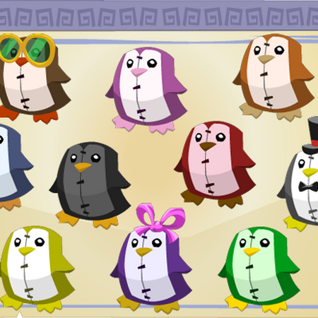 animal jam penguin plushie