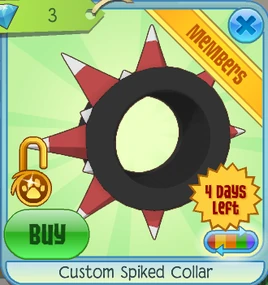 Custom Spiked Collar | Animal Jam Classic Wiki | Fandom