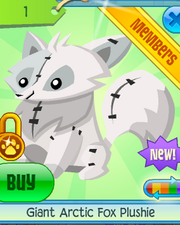 animal jam fox plushie