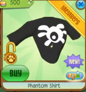 Phantom Shirt | Animal Jam Classic Wiki | Fandom