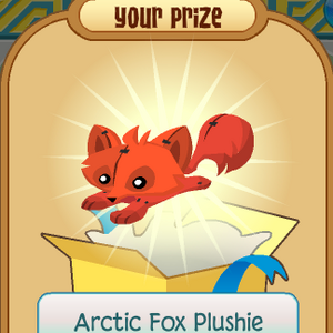 fox plushie aj