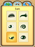 Pet-Customization Pet-Skunk Eyes
