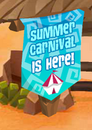 A Summer Carnival advertisement in 2015 and 2016.