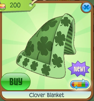 Clover Blanket | Animal Jam Classic Wiki | Fandom