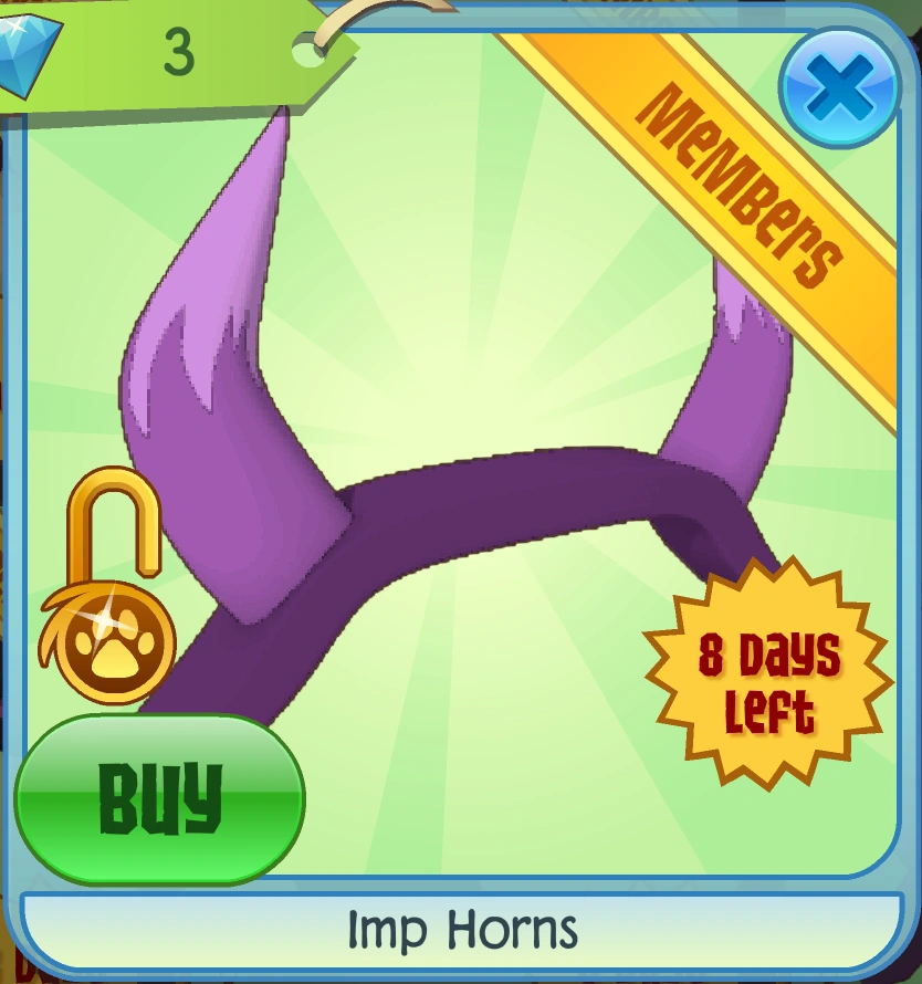 Imp Horns Animal Jam Classic Wiki Fandom