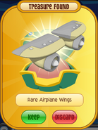 Cream Airplane Wings