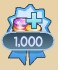 1000 Gems!