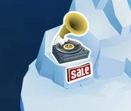 The music shop found on the left side.