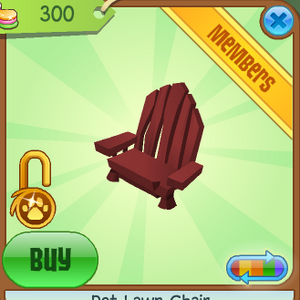 Pet Lawn Chair Animal Jam Wiki Fandom