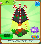 Candy Cane Table Lamp 8