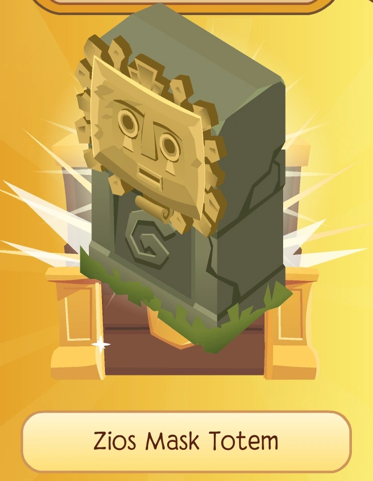 Zios Mask Totem Animal Jam Classic Wiki Fandom