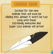 This Jamaa Journal section has a hidden message that spells out "EAGLES" with the first letter of each line.