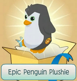 Epic Penguin Plushie Rare Animal Jam Classic Wiki Fandom
