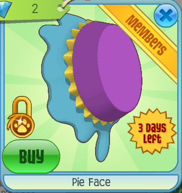 New pie face 2018 outlet