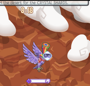 A glitch where a game icon appears.