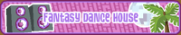 A party banner for the tropical dance theme