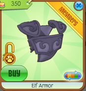 Elf Armor purple