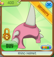 Rhino helmet pink