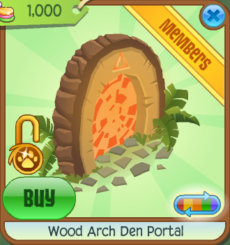 Wood Arch Den Portal Animal Jam Wiki Fandom - portal adventures beta roblox